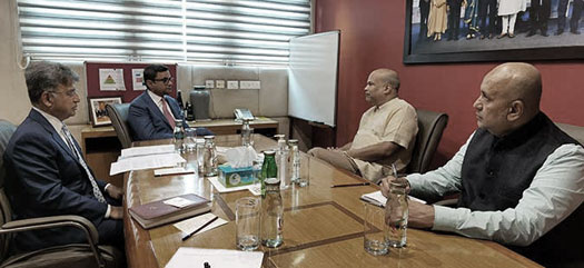 Moragoda discusses investment opportunities with FICCI boss
